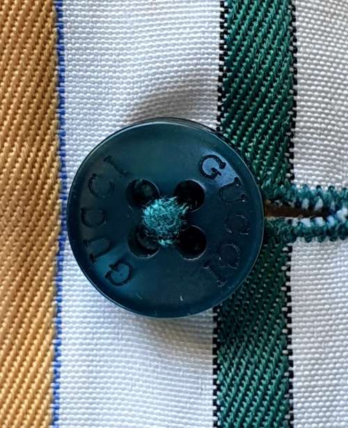 ORIGINAL ***GUCCI*** STUNNING VINTAGE SHIRT - MADE IN ITALY - WITH EMBROIDERY
